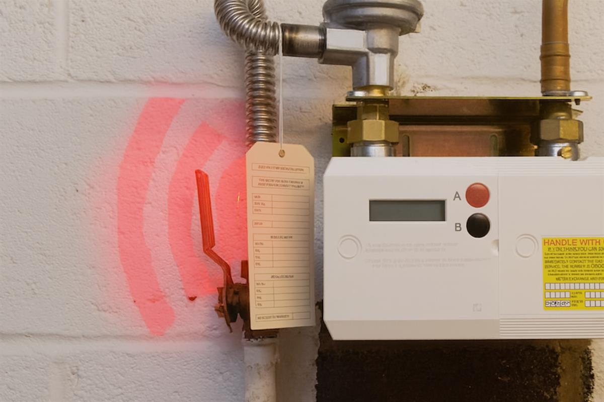 Remote meter-level shutoff